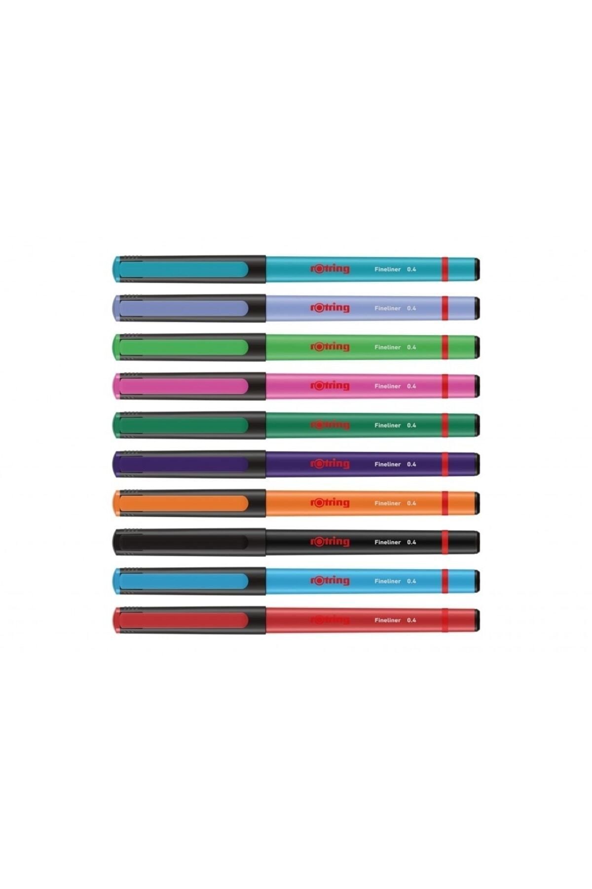 Rotring Liner Keçe Uçlu Kalem 10lu Bls 2166220
