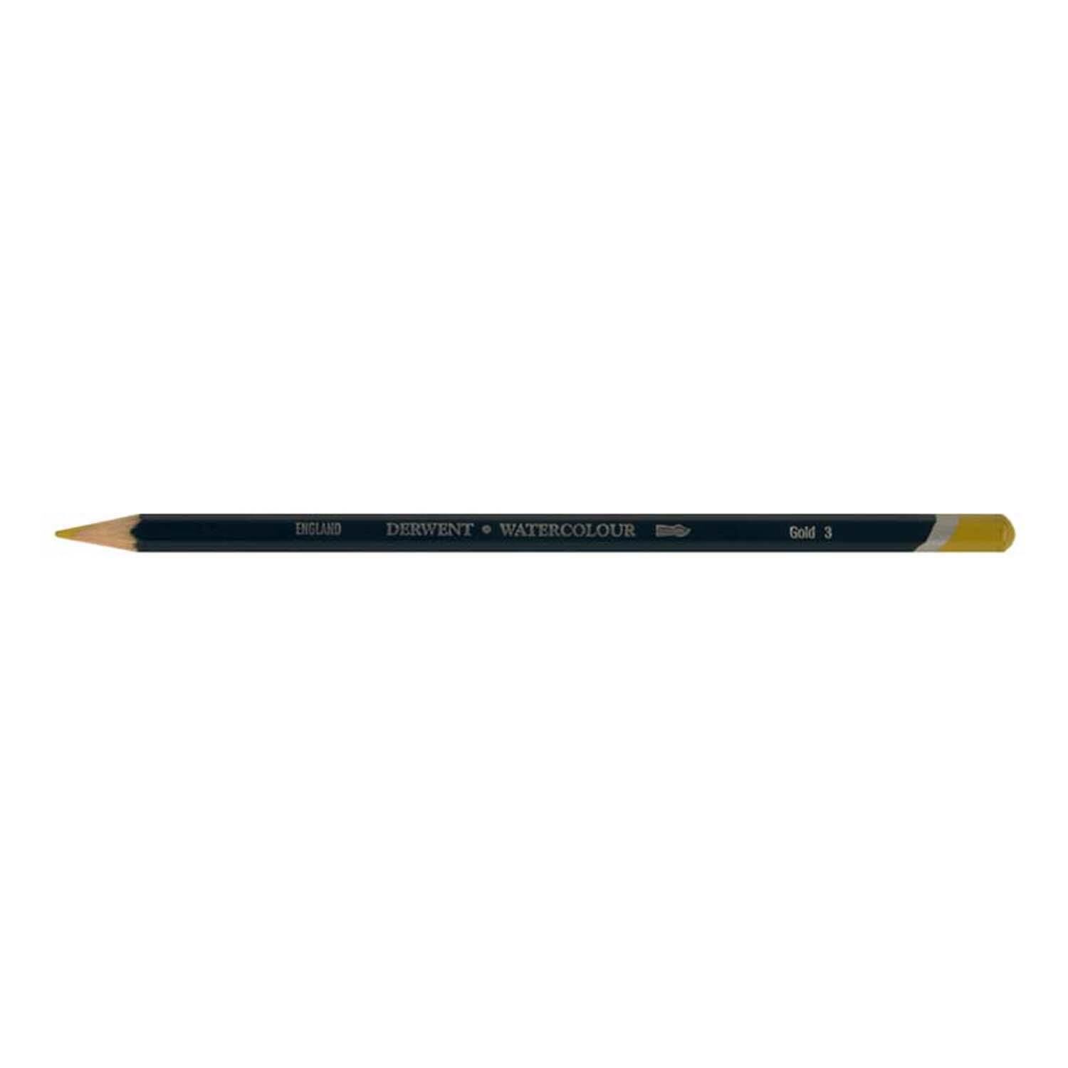 Derwent Suluboya Kalemı Gold 003