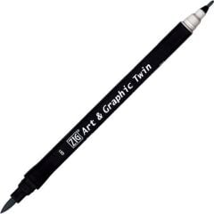 Zıg Brush Pen 081 Dawn Gray