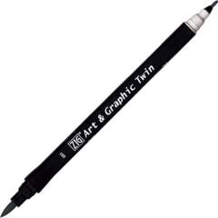 Zıg Brush Pen 081 Dawn Gray