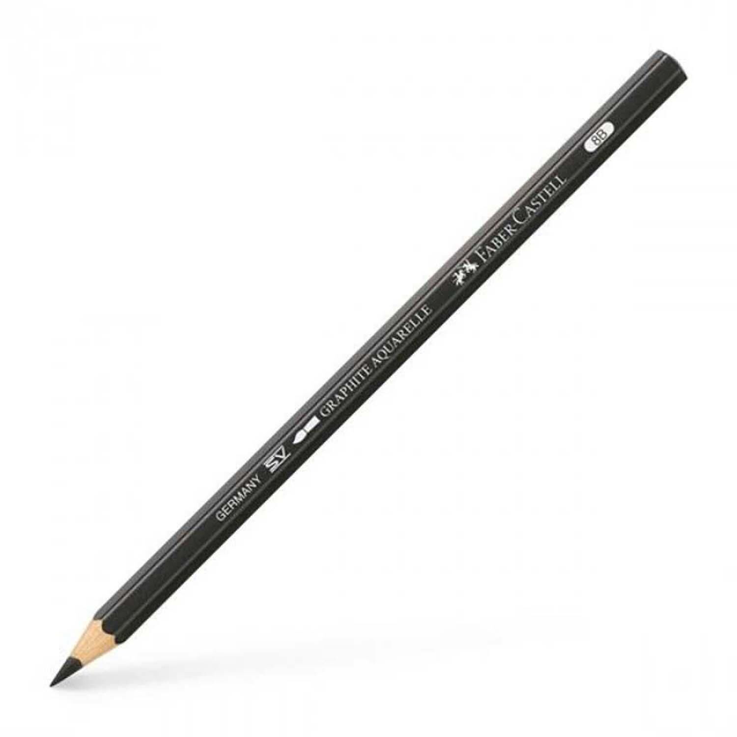 Faber-Castell Grafit Aquarel Çizim Kalemi 8B