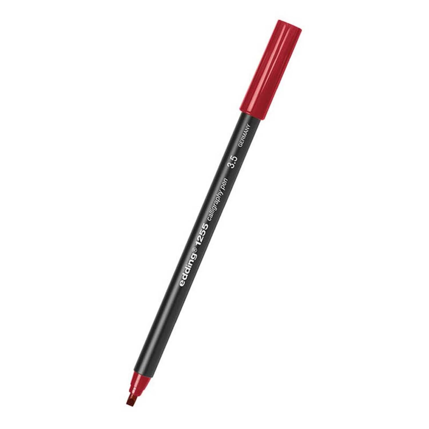 Edding 1255 Kaligrafi Kalemi 3,5Mm Kırmızı