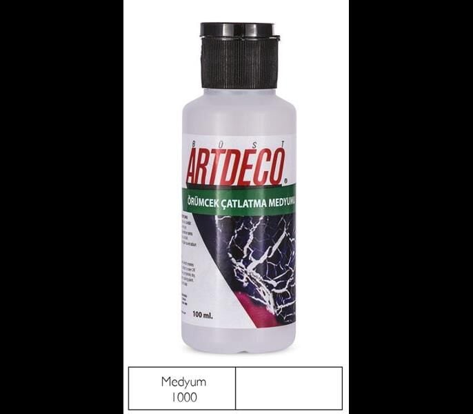 Örümcek Çatlatma Medyumu Artdeco 100 Ml No:1000