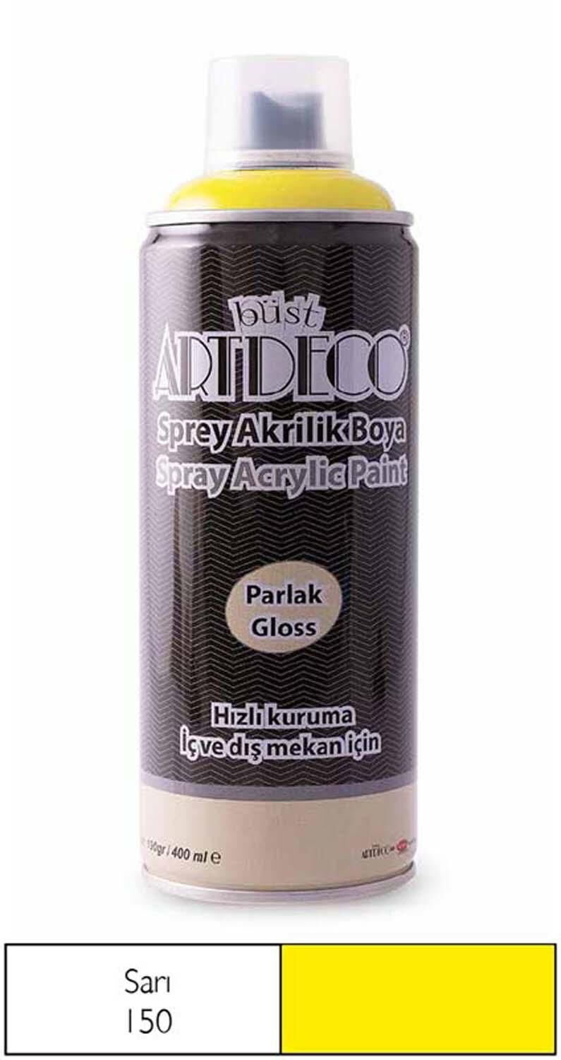 Sprey Boya Sarı 400Ml Artdeco N:150