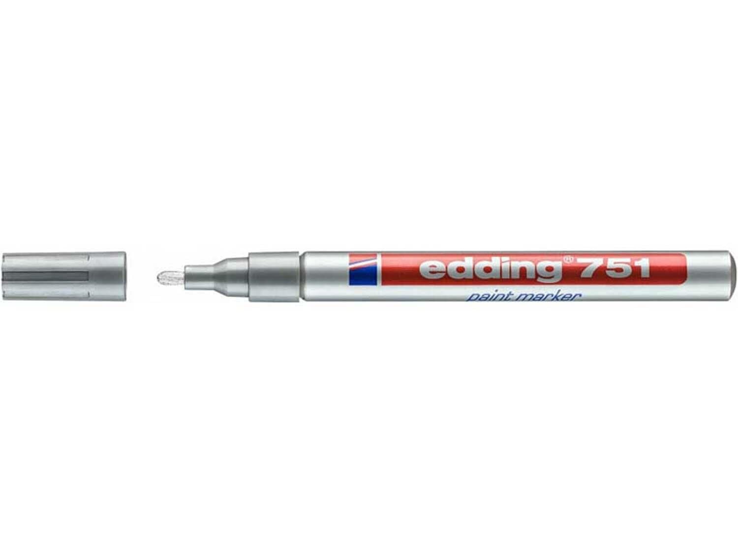 Edding Boya Markörü Gümüş E-751