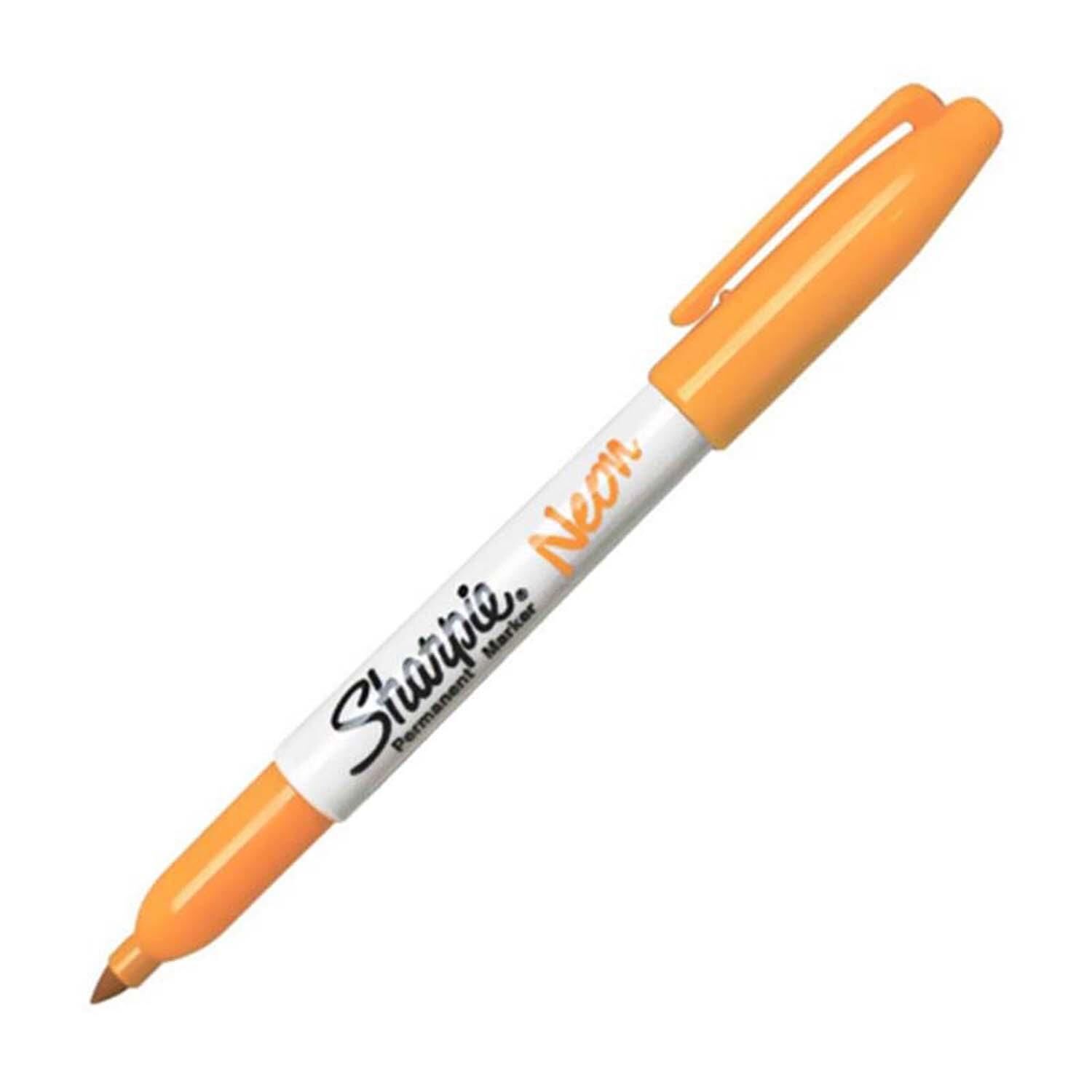 Sharpıe Neon Turuncu Fıne Permanent Markor