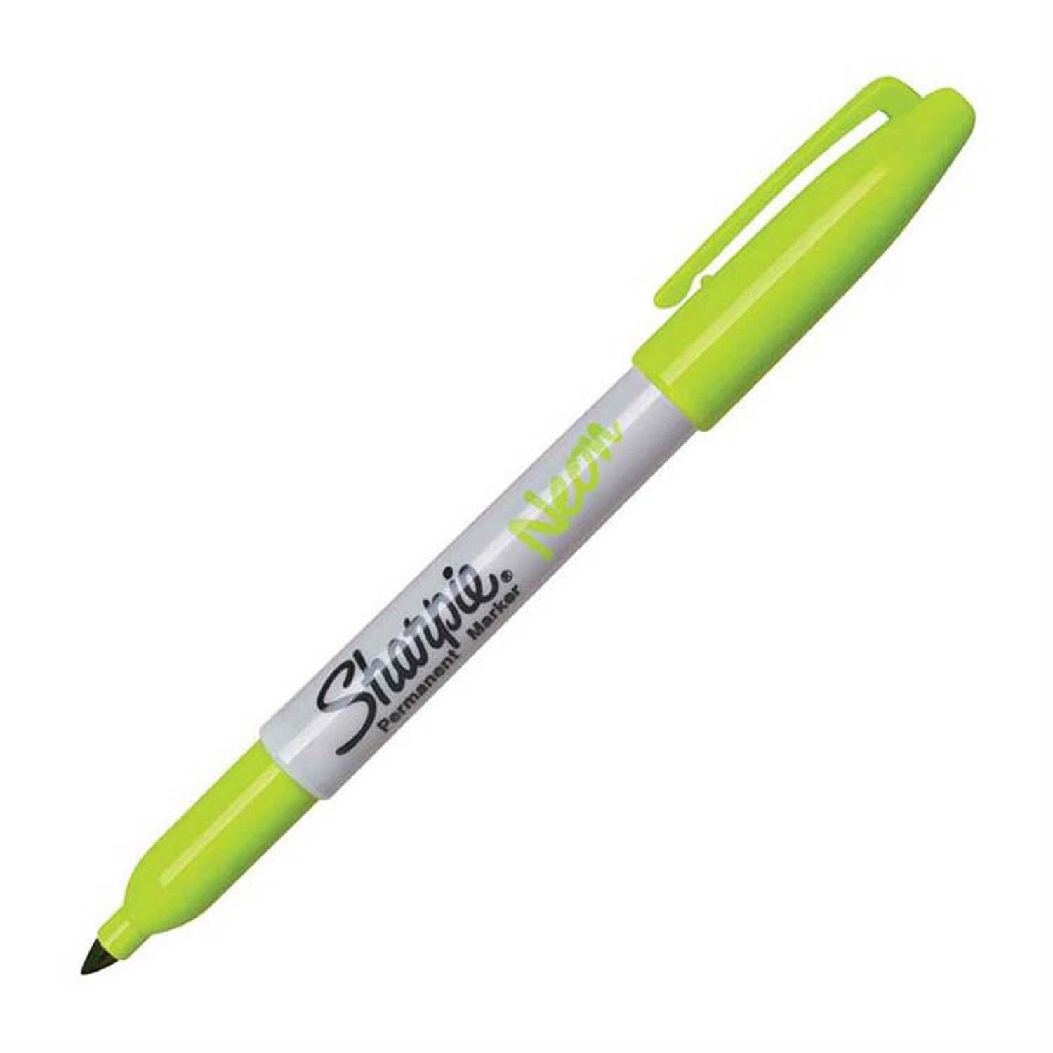 Sharpıe Neon Yesıl Fıne Permanent Markor