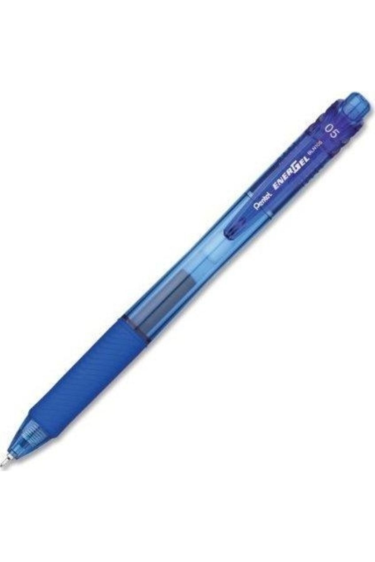 Pentel İğne Uçlu 0.5 mm Mekanizmalı Likit Jel Roller Kalem Mavi