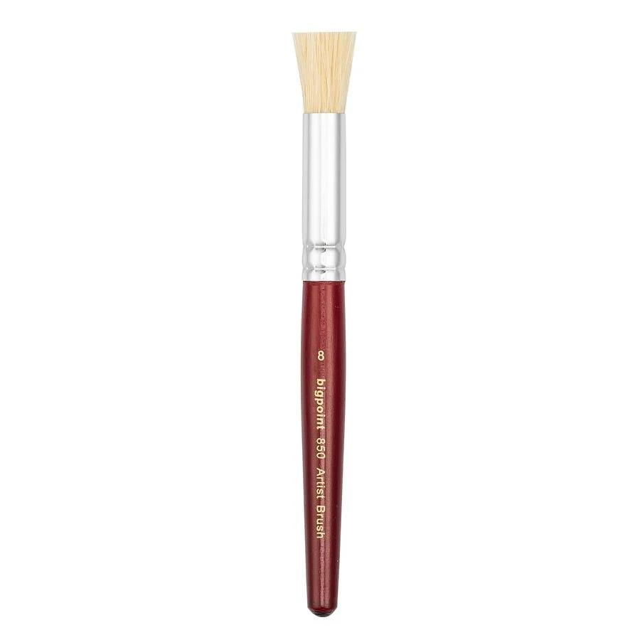 Bpf850 8 Dogal Kıl Tampon Stencıl Fırca