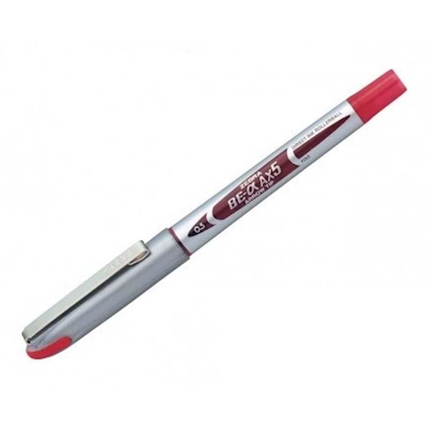 Zebra Ax5 Kırmızı Roller Kalem