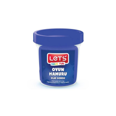 LETS Tek Renk  Oyun Hamuru Lacivert 115 gr.