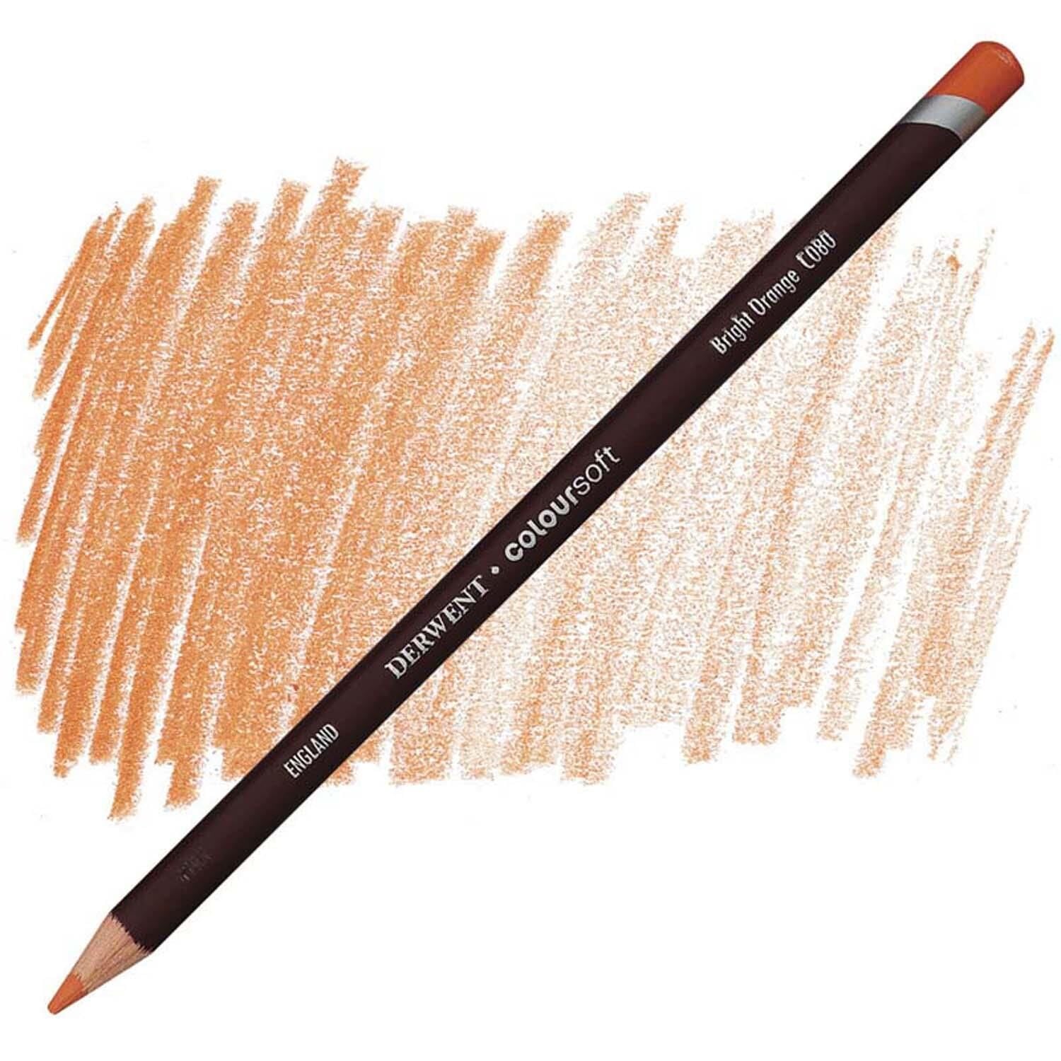 Derwent Kuruboya Kalemi C080/Brıght Orange