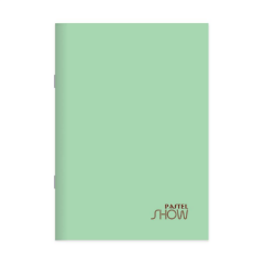 Keskin A4 60yp Kar. PP Kp.Dikişli Pastel Show Defter