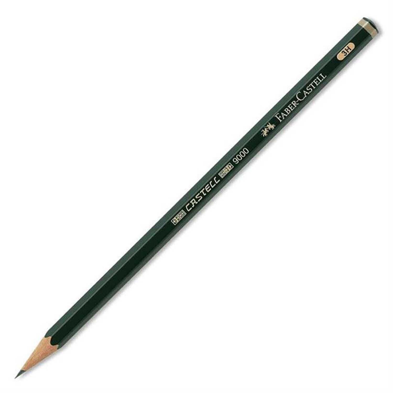Faber-Castell 9000 Dereceli Kurşun Kalem 3H