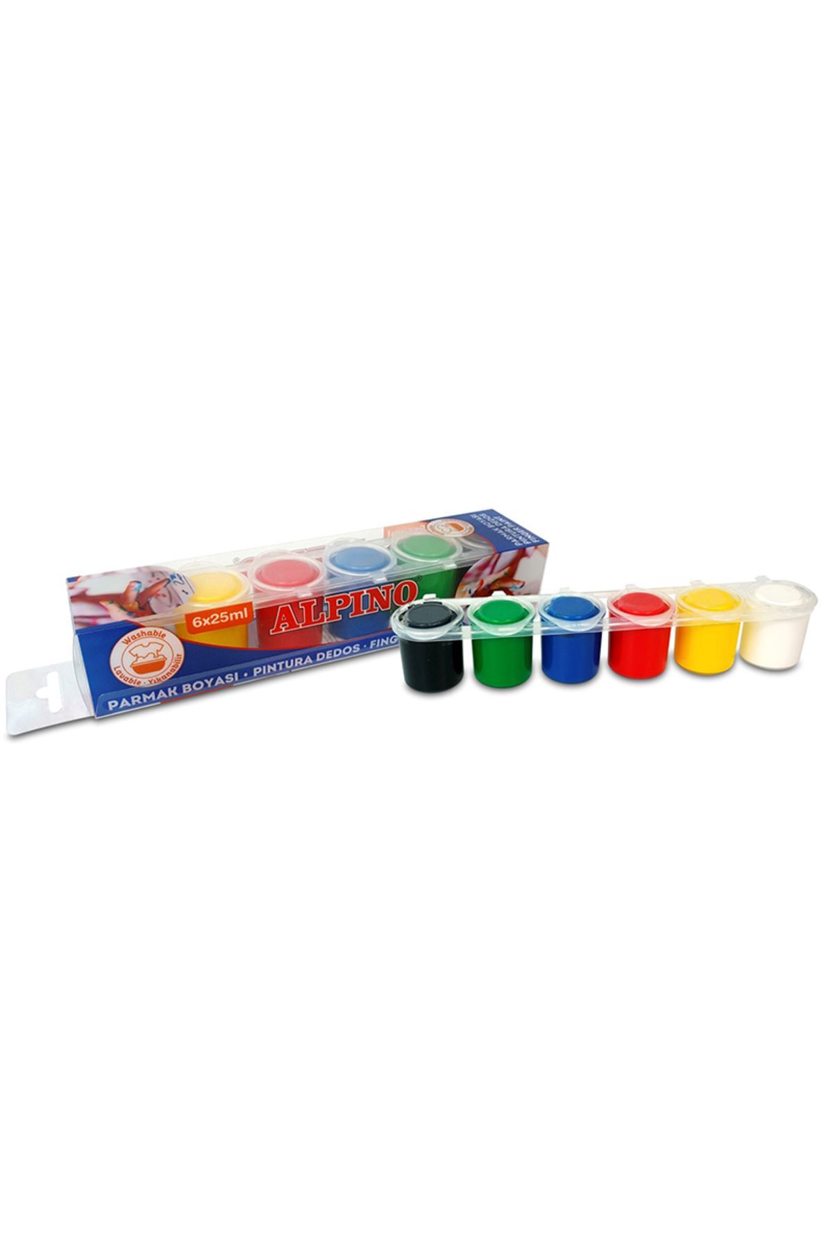Alpino Parmak Boyası 25 ml 6 Renk