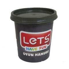 Lets Tek Renk Oyun Hamuru Gri 150Gr