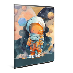 Gıpta Astropastel A4 80yp Kareli Tel Dikiş. Karton Kapak Defter