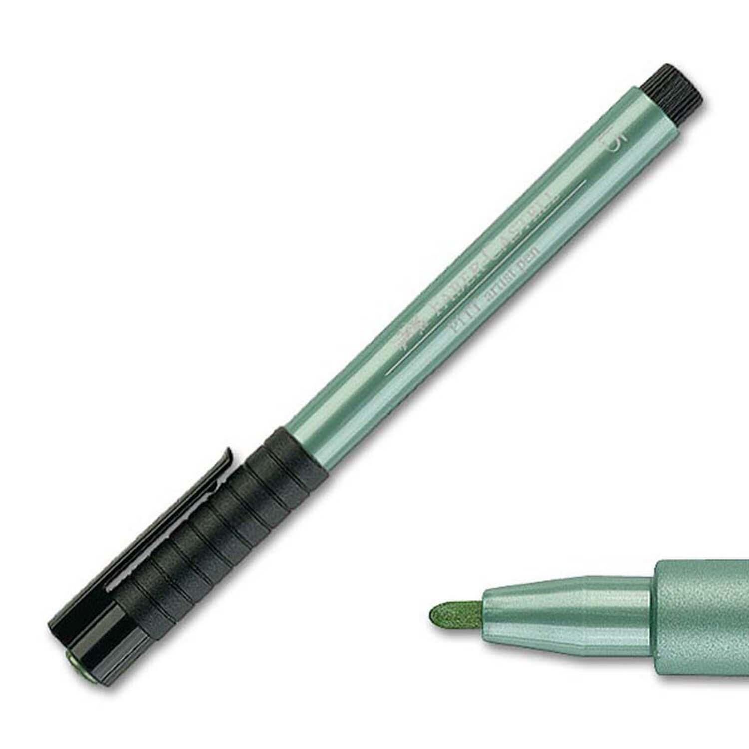 Faber-Castell Pitt Çizim Kalemi Met. Yeşil 1.5Mm