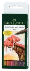 Faber C. Pitt Çizim K. Toprak 6Lı 267106