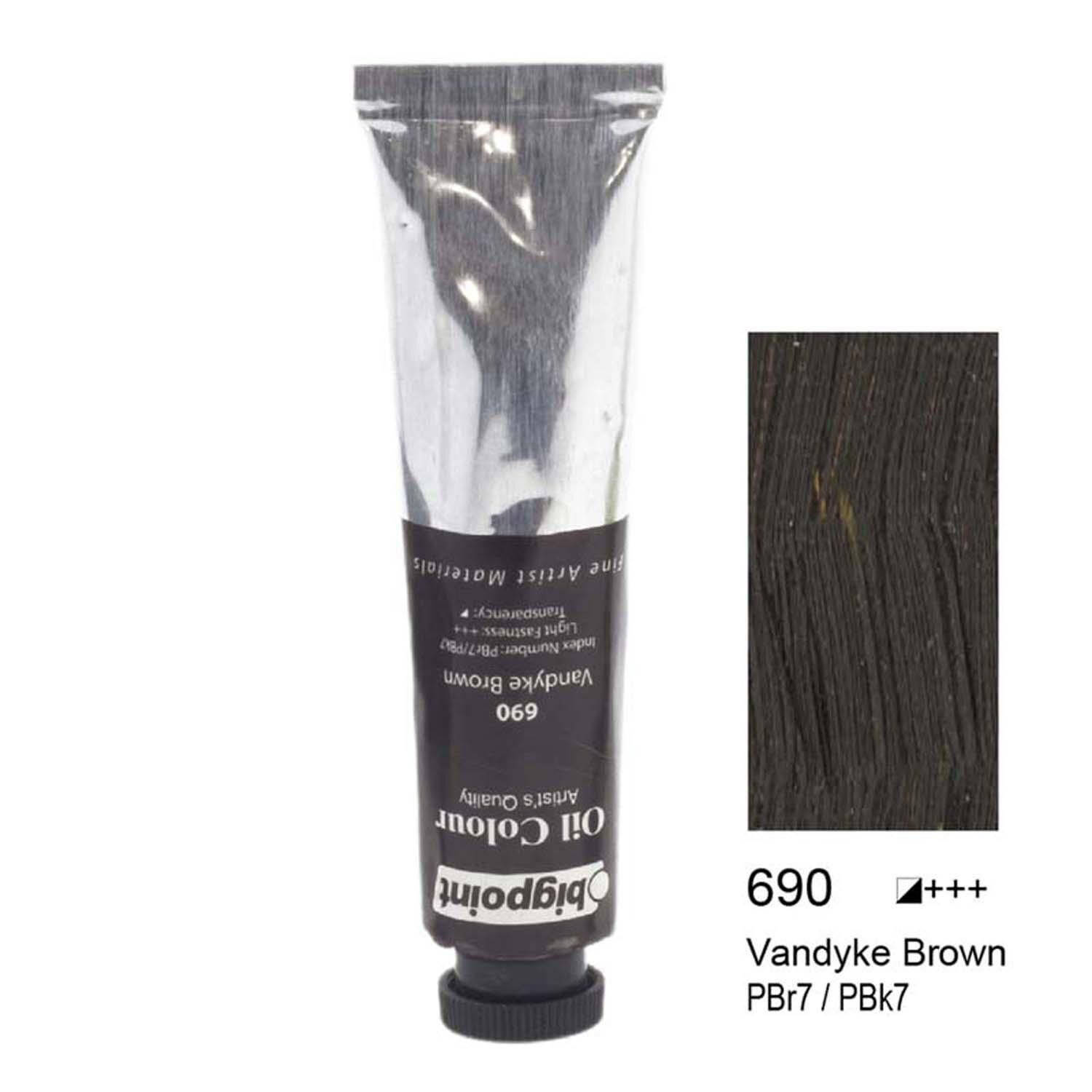 Bp Yaglı Boya 200Ml Vandyke Brown 690