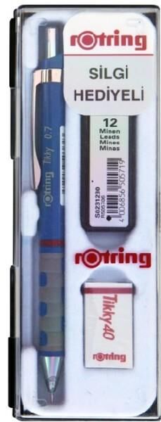Tıkky 0.7 + Mın Sılgı Hedıyelı Set Mavi Rotrıng