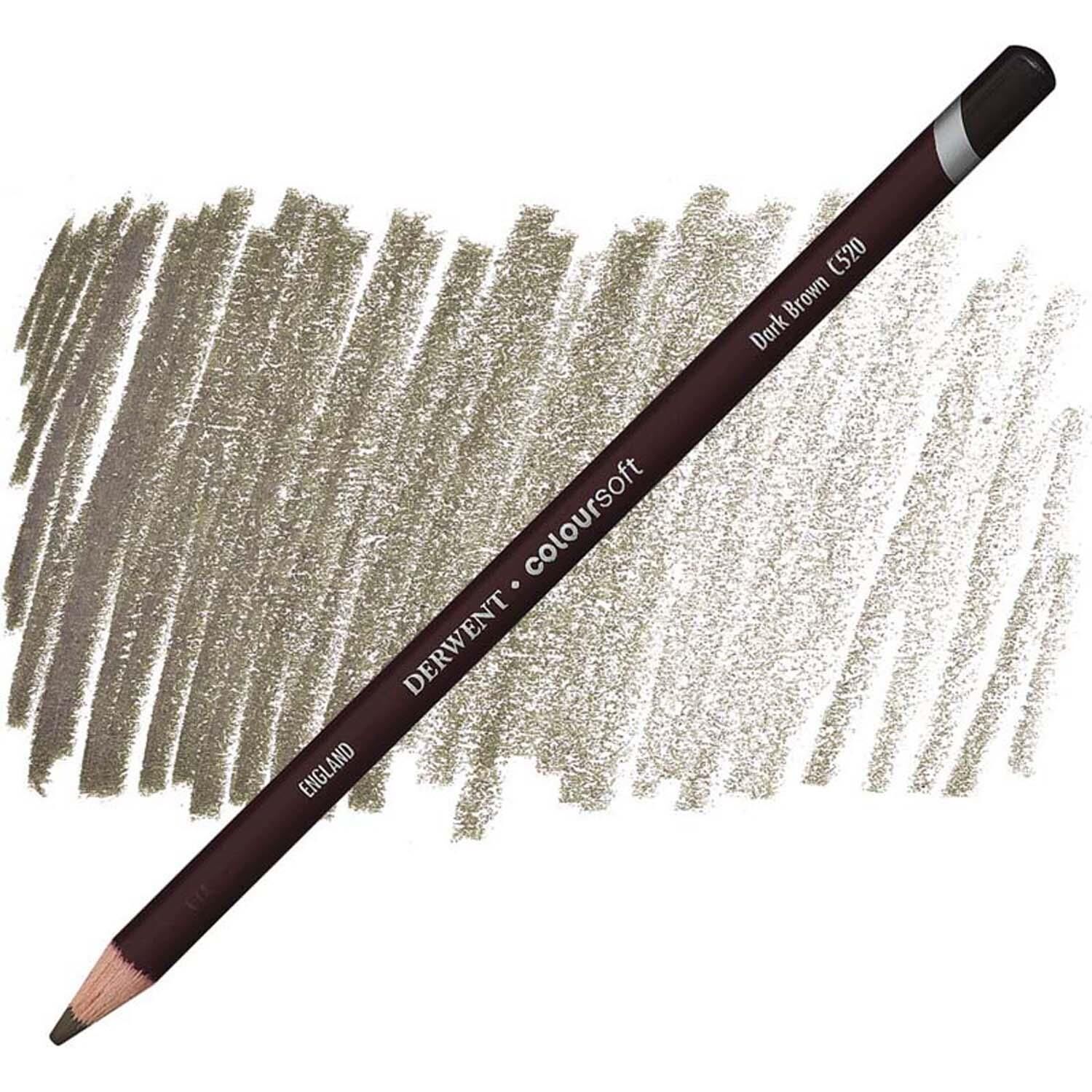 Derwent Kuruboya Kalemi C520/Dark Brown