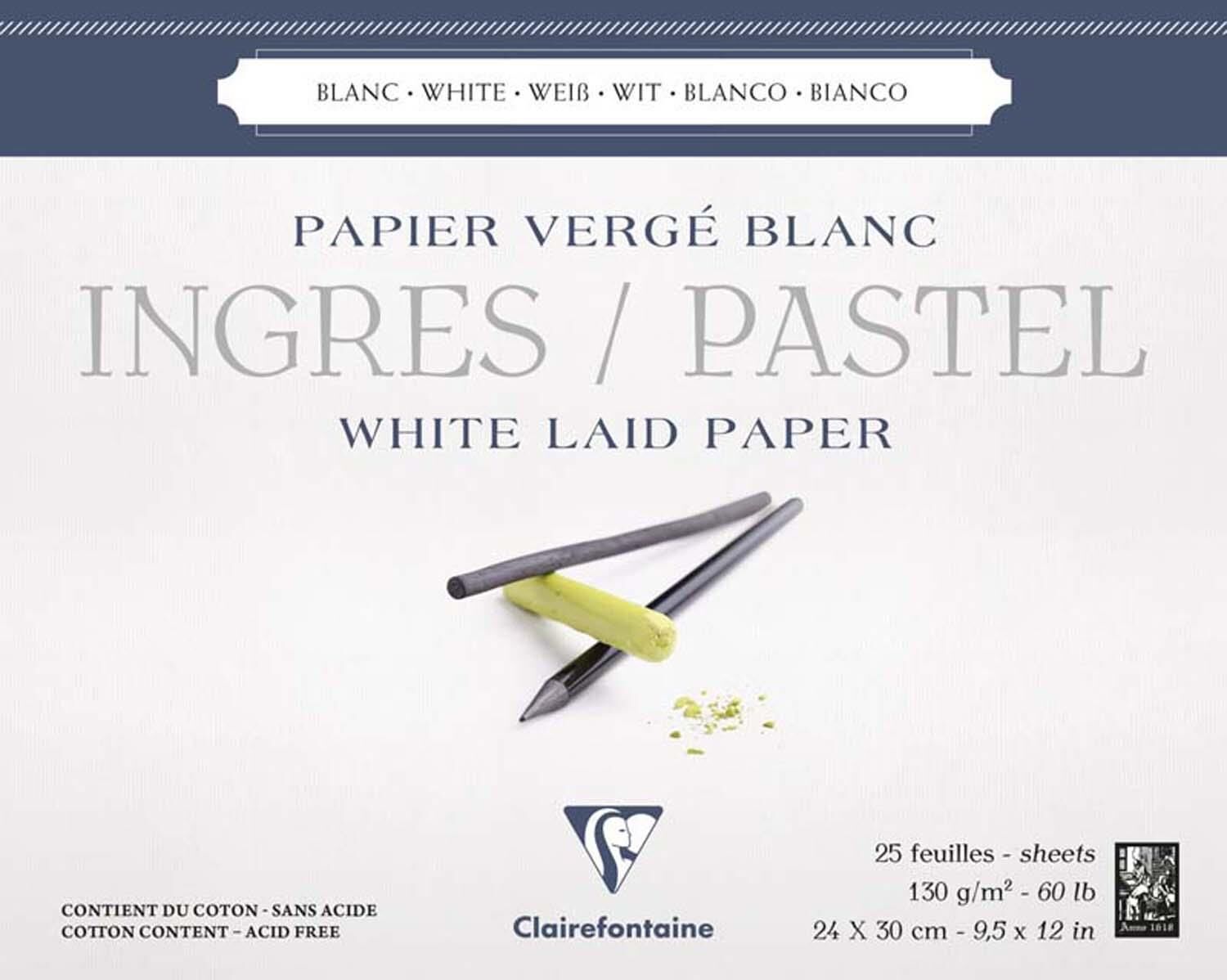 Claırefontaıne Ingres Pastel Blok 24X30 130Gr